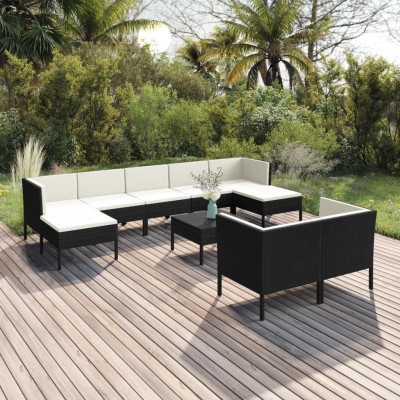 Garden set with cushions,...
