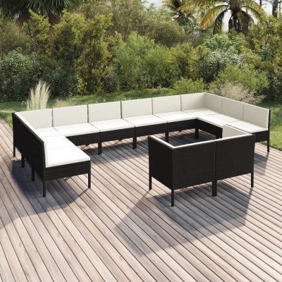 Garden set with cushions,...