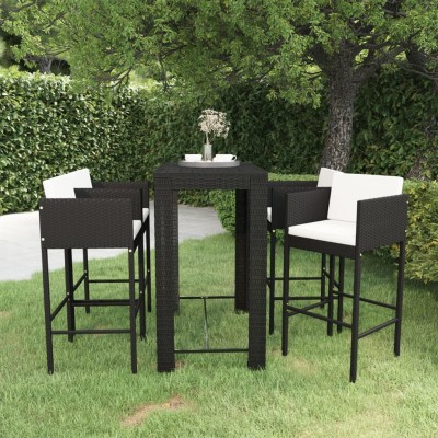 Garden set with pillows, 5...