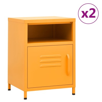 Bedside tables, 2 pcs.,...
