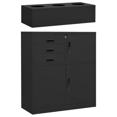 Office cabinet with bed,...