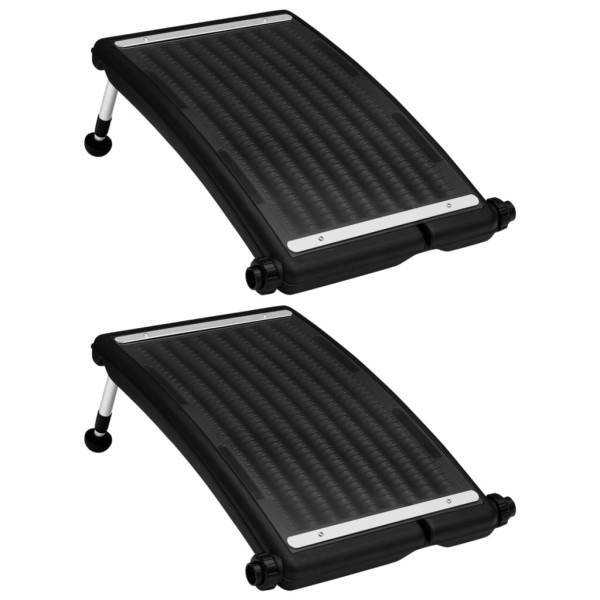 Solar pool heating panels, 2 pcs.