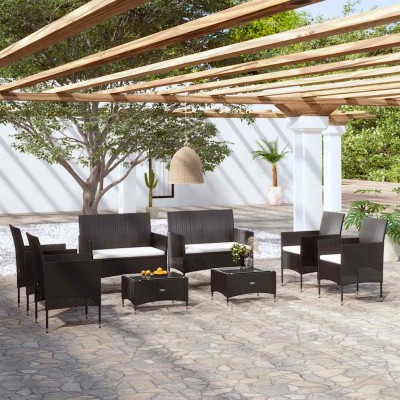 Garden set with cushions, 8...