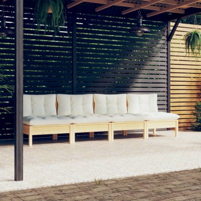 Four-seater garden sofa...