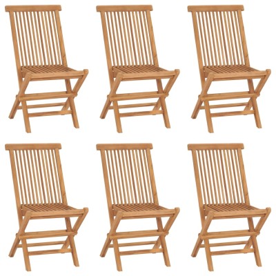 Folding garden chairs, 6...