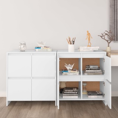 Side cabinets, 2 pcs.,...