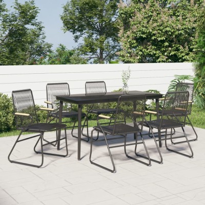 Garden dining set, 7...