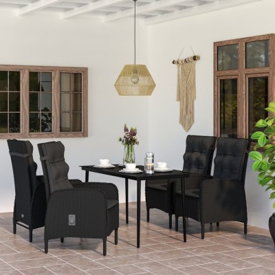 Garden dining set with...