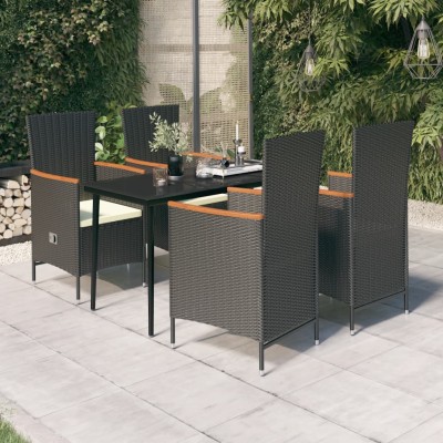 Garden dining set with...
