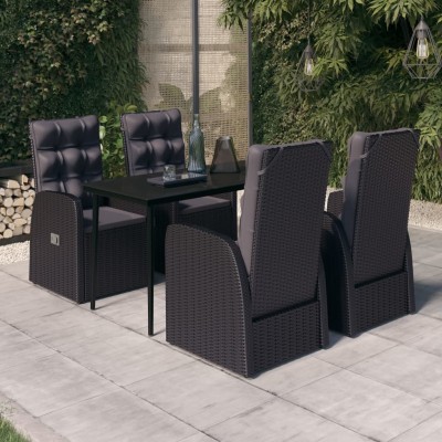 Garden dining set with...