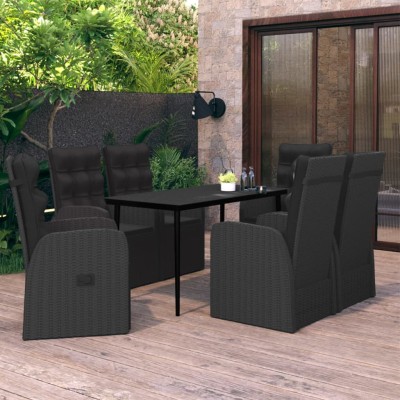 Garden set with cushions, 7...