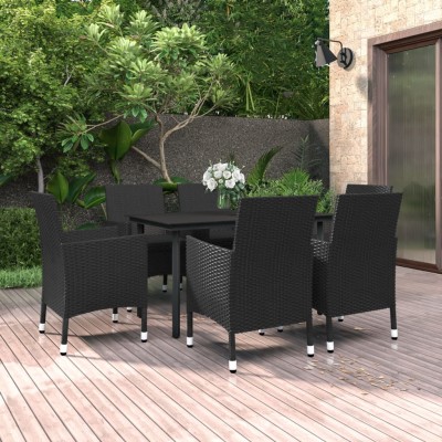 Garden set with cushions, 7...