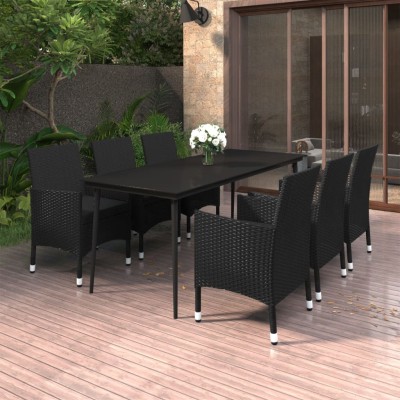 Garden set with cushions, 7...