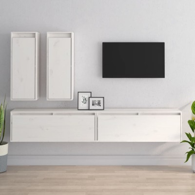 TV cabinets, 4 units,...