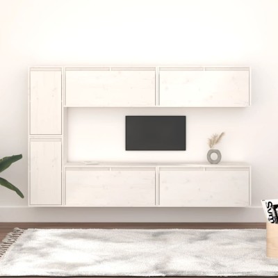 TV cabinets, 6 units,...