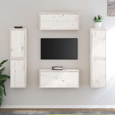 TV cabinets, 6 units,...