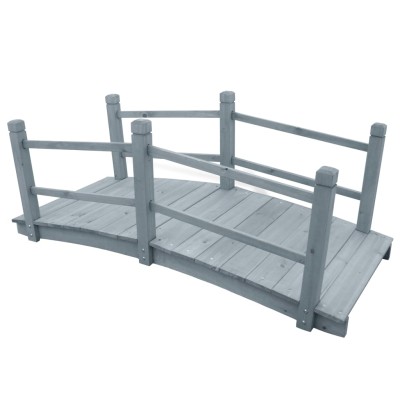 Garden bridge, gray,...