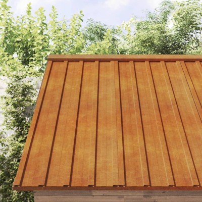 Roof panels, 36 pcs., rust,...