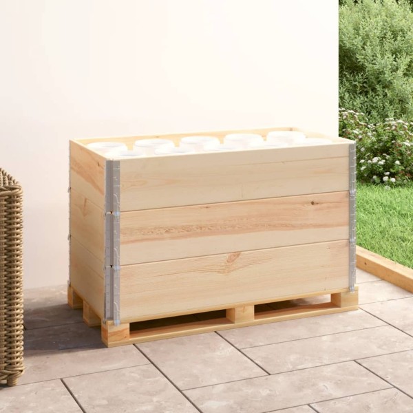 Tray edges, 3 pcs., 50x100cm, solid pine wood