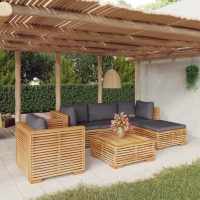 Garden lounge set with...