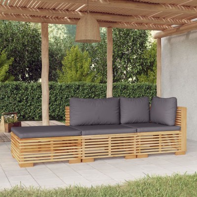 Garden lounge set with...
