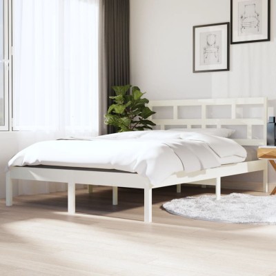 Bed frame, white,...