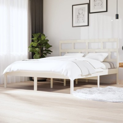 Bed frame, white, 160x200...