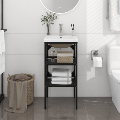 Bathroom vanity frame with...