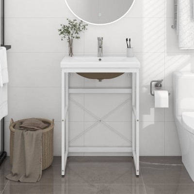 Bathroom vanity frame with...