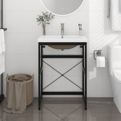Bathroom vanity frame with...