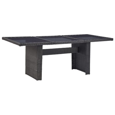 Dining table, black,...