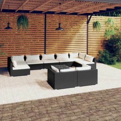 Garden set with cushions,...