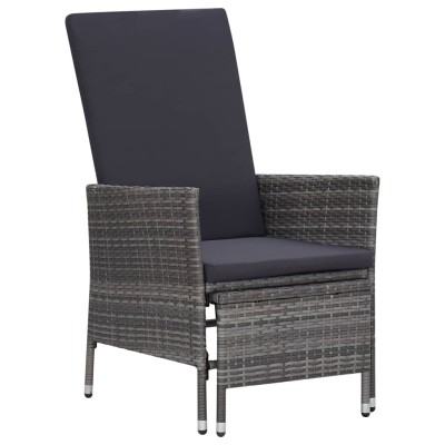 Reclining garden chair with...