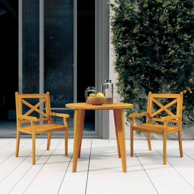 Outdoor dining chairs, 2...