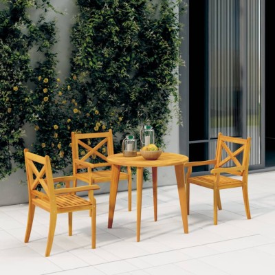 Outdoor dining chairs, 3...