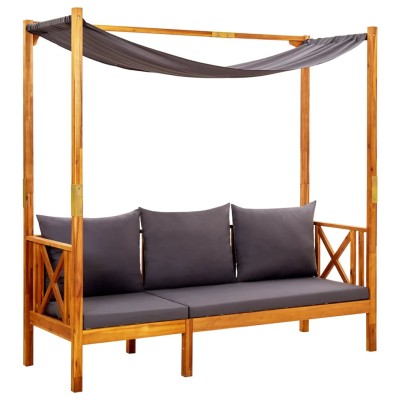 Garden bench with vault,...