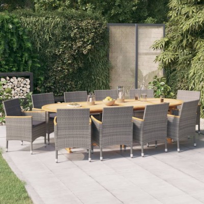 Garden dining set with...