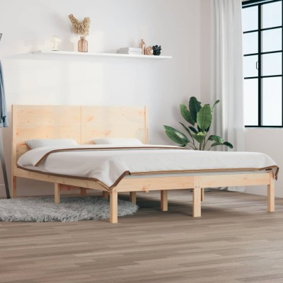 Bed frame, 135x190cm, solid...