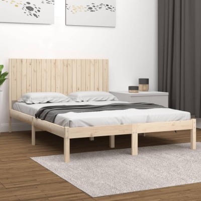 Bed frame without mattress,...