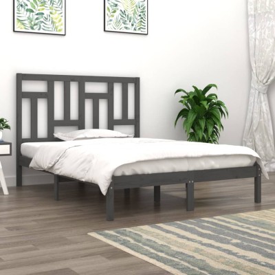 Bed frame, gray, 200x200cm,...