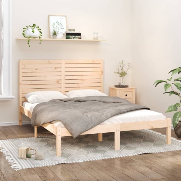 Bed frame, 140x200cm, solid wood