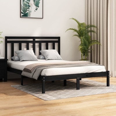 Bed frame, black,...