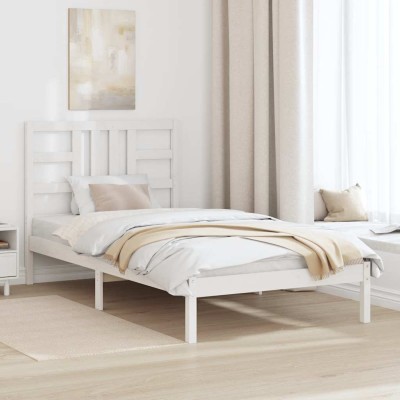 Bed frame, white,...