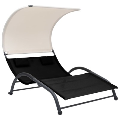 Double sun lounger with...