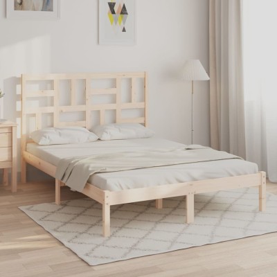 Bed frame, 120x190cm, solid...