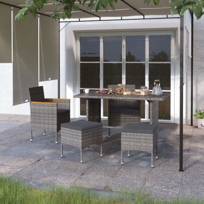 Set of chairs and stools, 4...