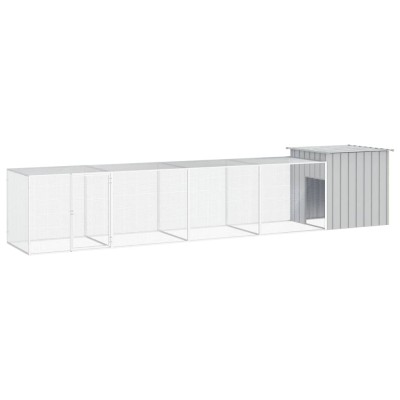 Cage for chickens, gray,...