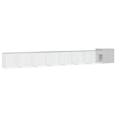 Cage for chickens, gray,...