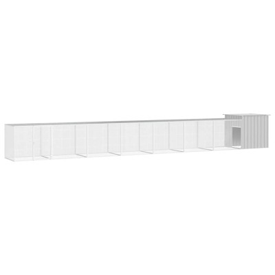 Cage for chickens, gray,...