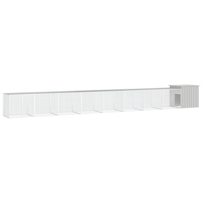 Cage for chickens, gray,...